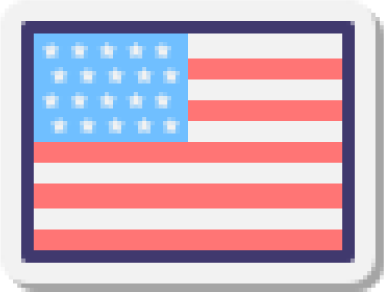 Image of the United States Flag to represent a link to the content of this page in English (en_US)