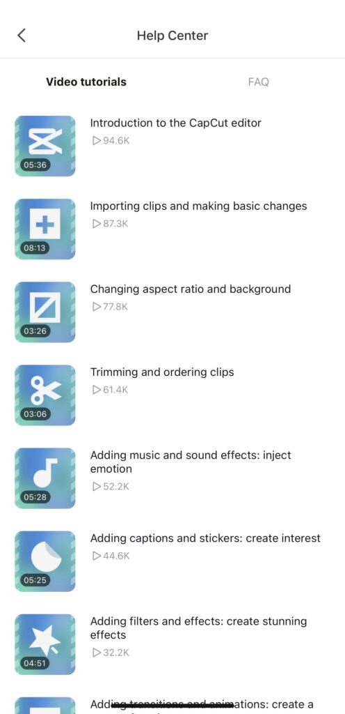 Melhor software de edição de vídeo para smartphone: Capcut