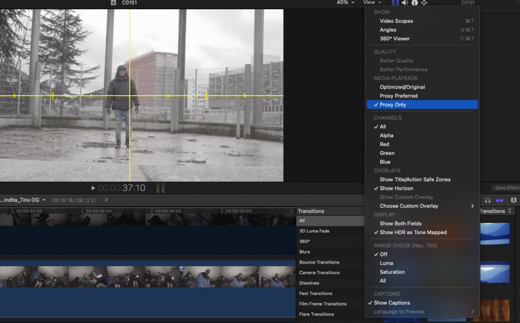 A melhor maneira de editar videos 4k: Ficheiros Proxy